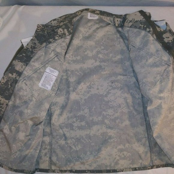 SPECIAL FORCES COMBAT UNIFORM ACU DIGITAL szSMALL/SHORT JACKET MG 209 - Picture 4 of 12